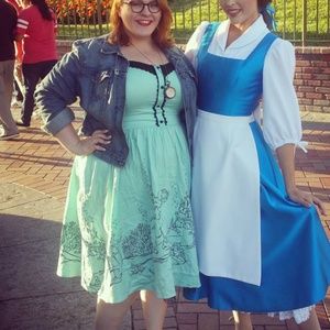 Mint Little Mermaid dress